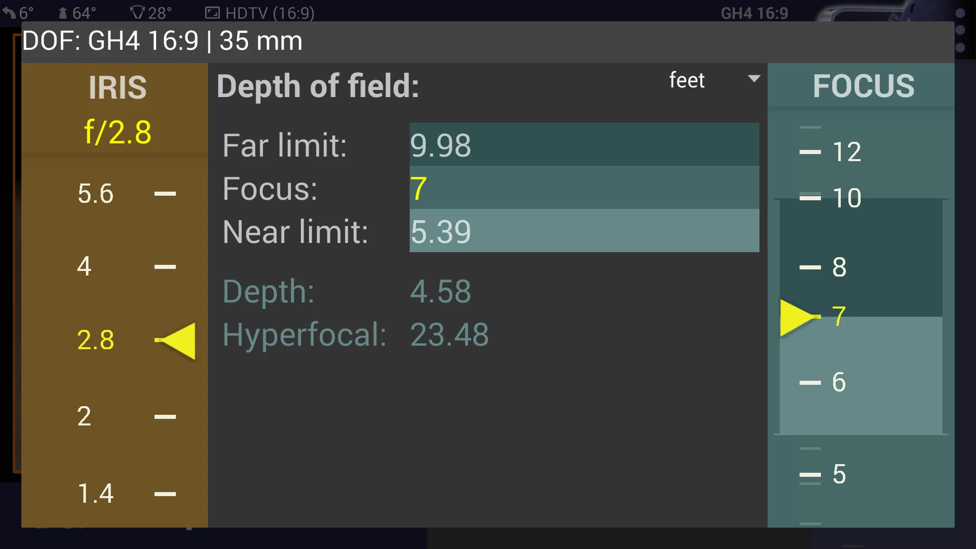 Magic Lumix ViewFinder screenshot
